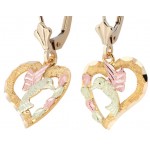 Hummingbird Leverback Earrings - by Landstrom's